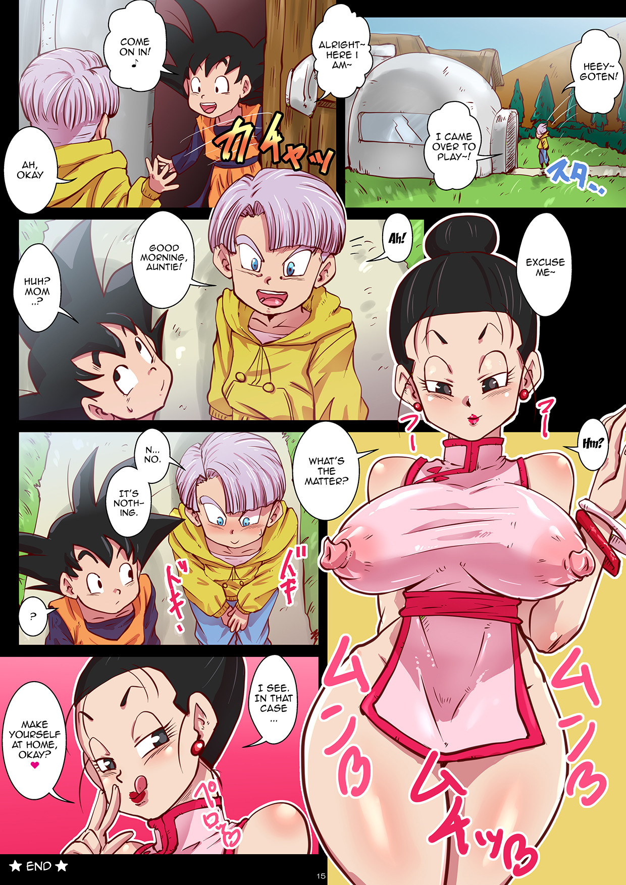 Hentai Manga Comic-KAMEHASUTRA - Goten Firing Out His Sperm-v22m-Read-15